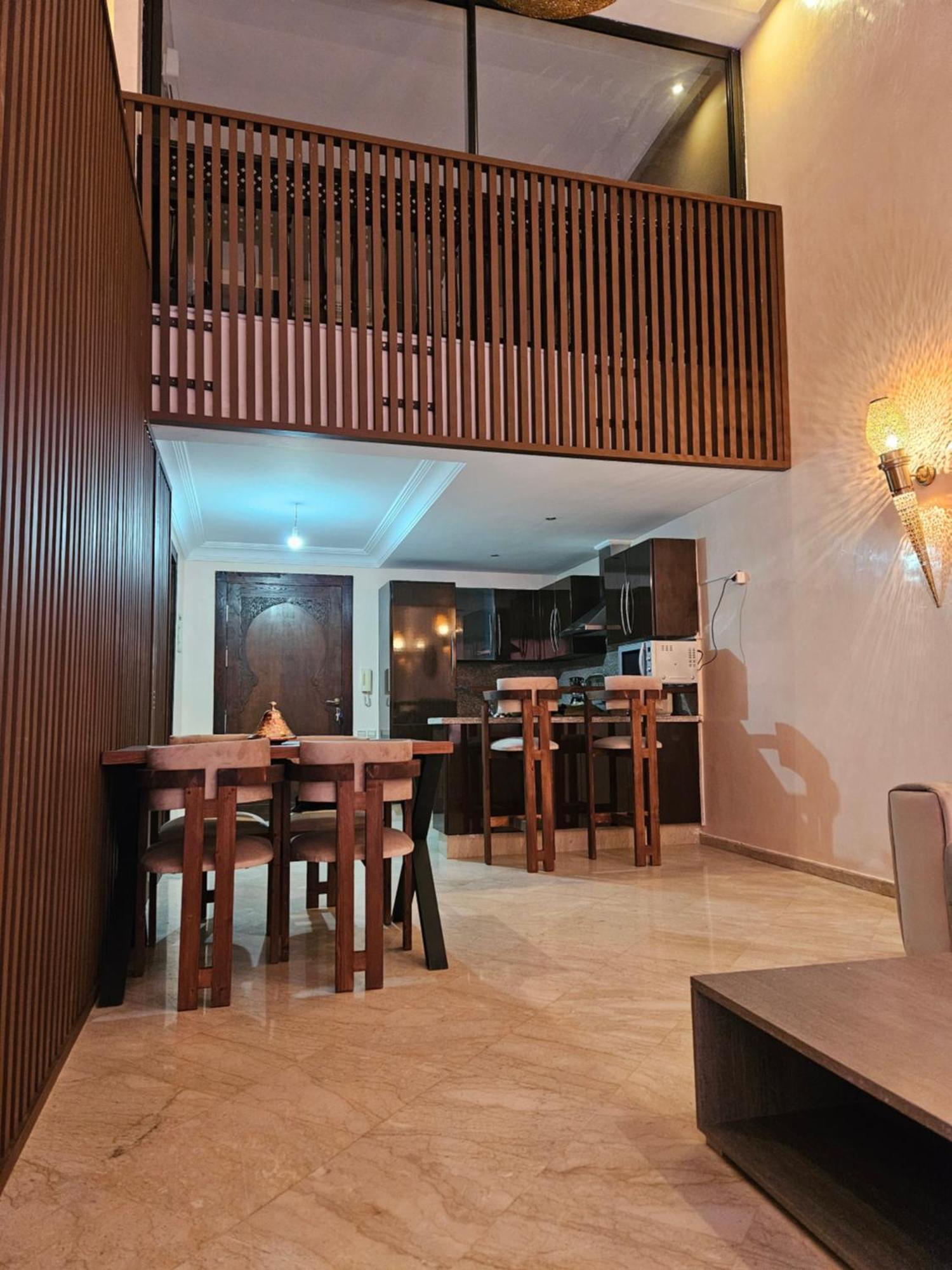 Charmant Duplex Au Coeur De Gueliz, Quartier Haut De Gamme De Marrakech マラケシュ エクステリア 写真